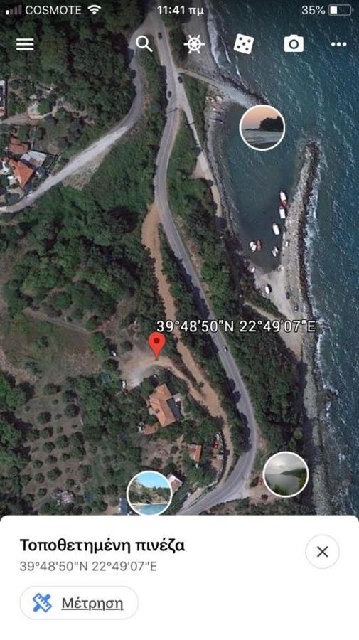 Villa Leonidas Koutsoupia Kókkinon Nerón Buitenkant foto